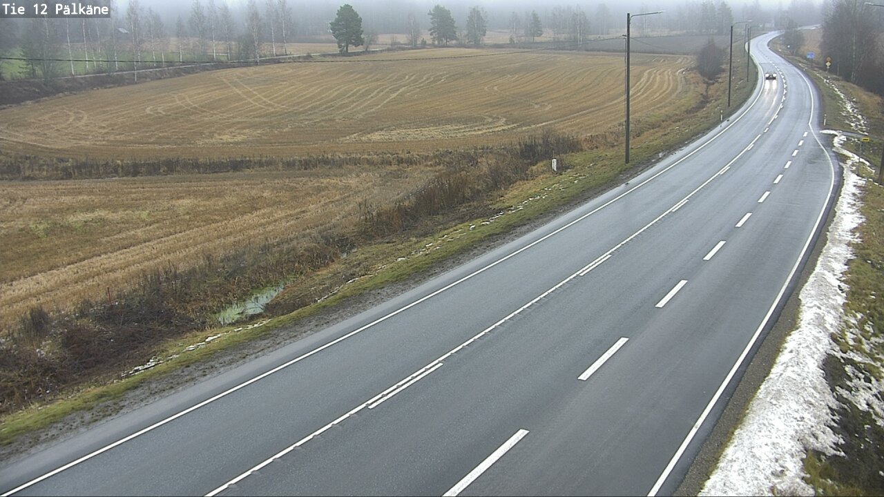 Weather Camera Image Väg 12 Pälkäne, Pälkäne, Pirkanmaa