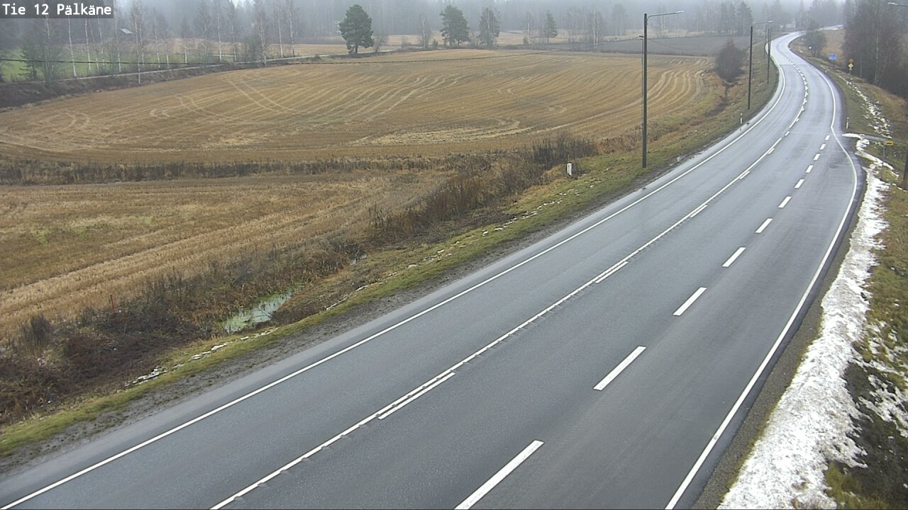 Weather Camera Image Väg 12 Pälkäne, Pälkäne, Pirkanmaa
