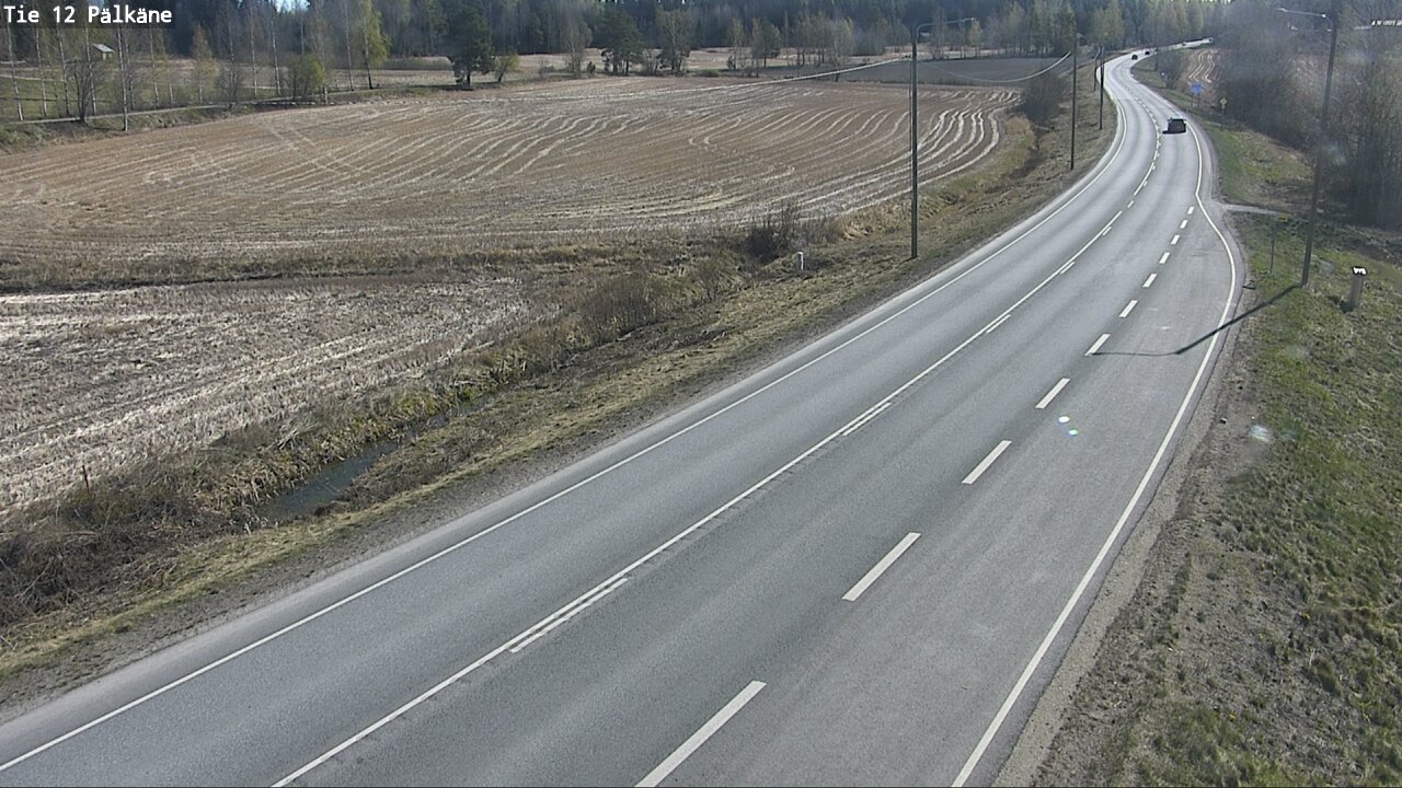 Weather Camera Image Road 12 Pälkäne, Pälkäne, Pirkanmaa