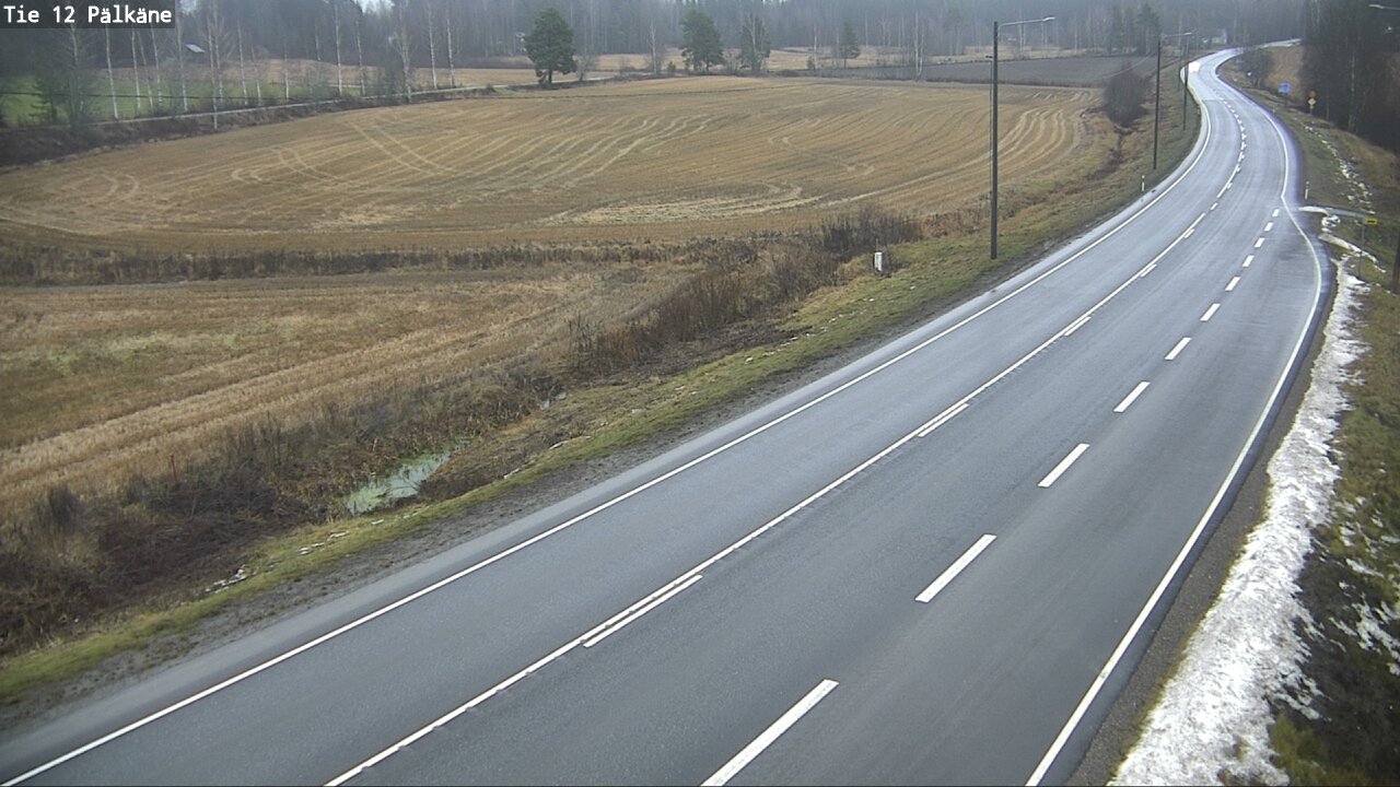 Weather Camera Image Väg 12 Pälkäne, Pälkäne, Pirkanmaa