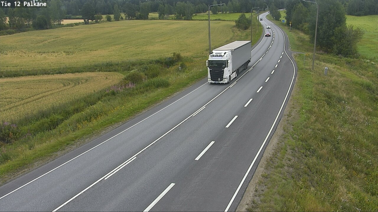 Weather Camera Image Väg 12 Pälkäne, Pälkäne, Pirkanmaa
