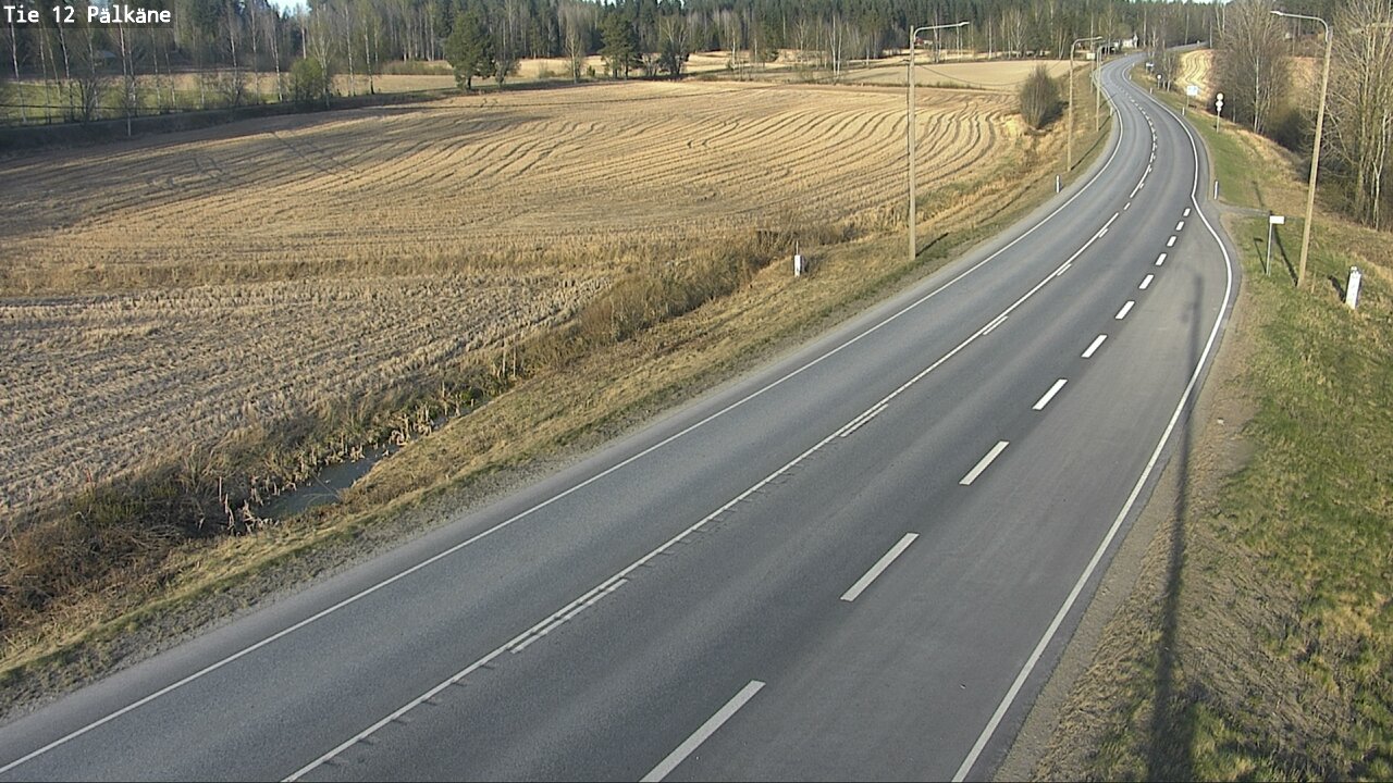 Weather Camera Image Road 12 Pälkäne, Pälkäne, Pirkanmaa