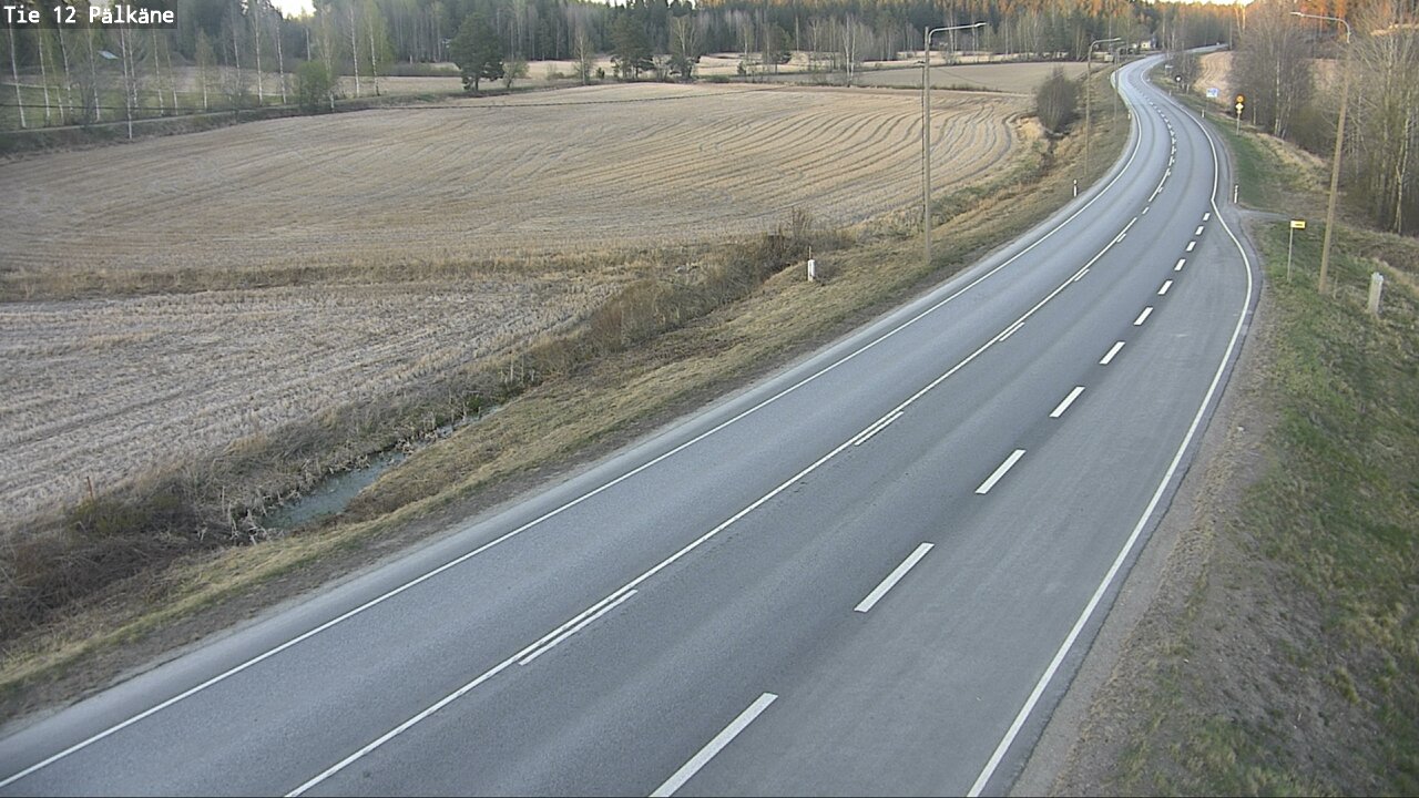 Weather Camera Image Road 12 Pälkäne, Pälkäne, Pirkanmaa