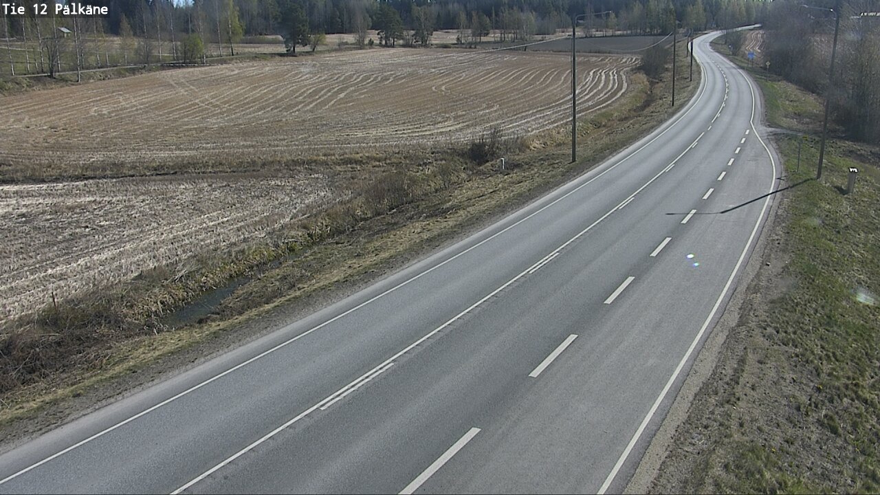 Weather Camera Image Road 12 Pälkäne, Pälkäne, Pirkanmaa