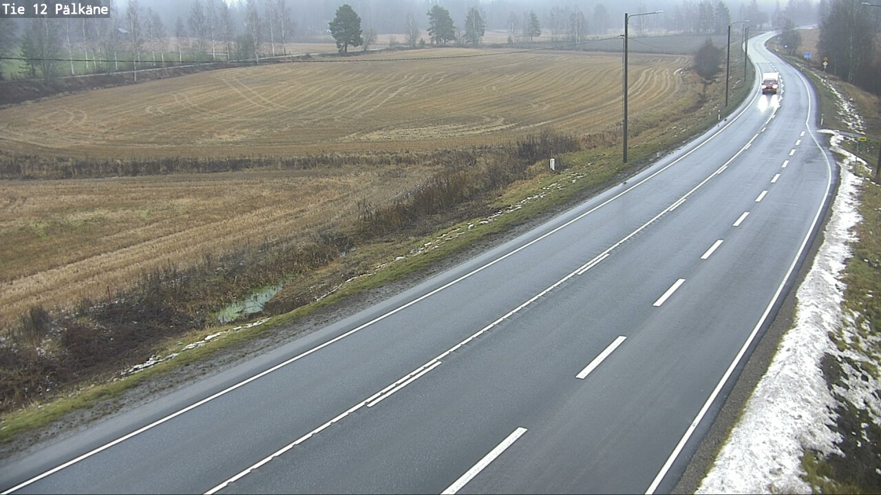 Weather Camera Image Väg 12 Pälkäne, Pälkäne, Pirkanmaa
