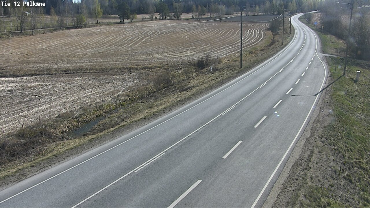 Weather Camera Image Road 12 Pälkäne, Pälkäne, Pirkanmaa
