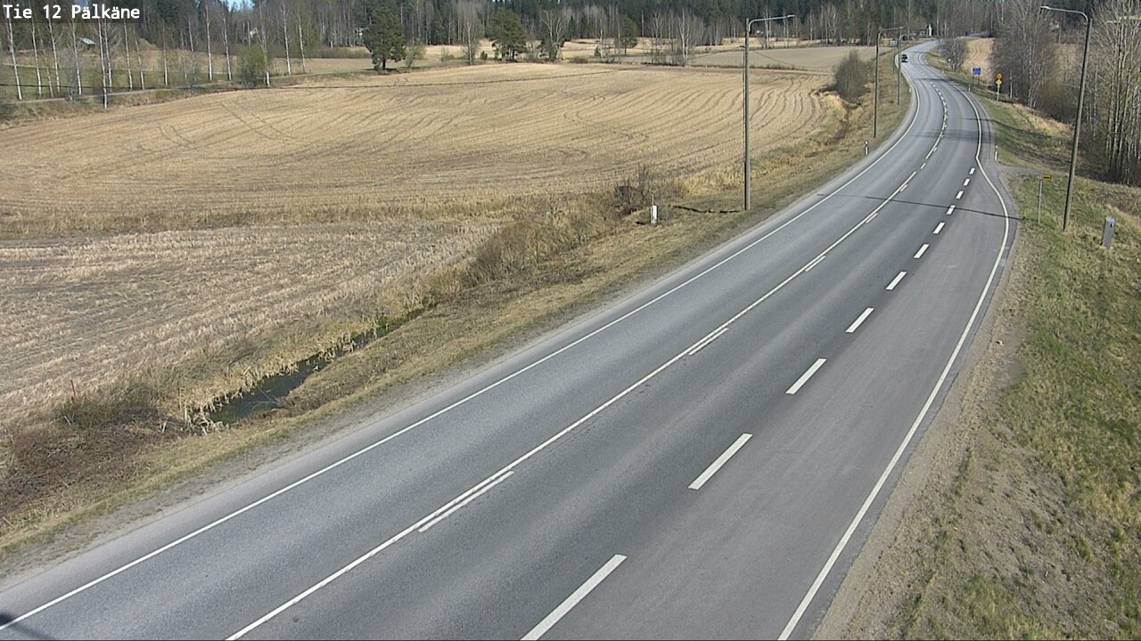 Weather Camera Image Road 12 Pälkäne, Pälkäne, Pirkanmaa