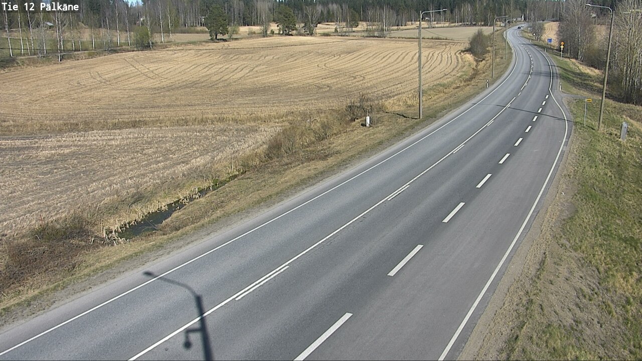 Weather Camera Image Road 12 Pälkäne, Pälkäne, Pirkanmaa