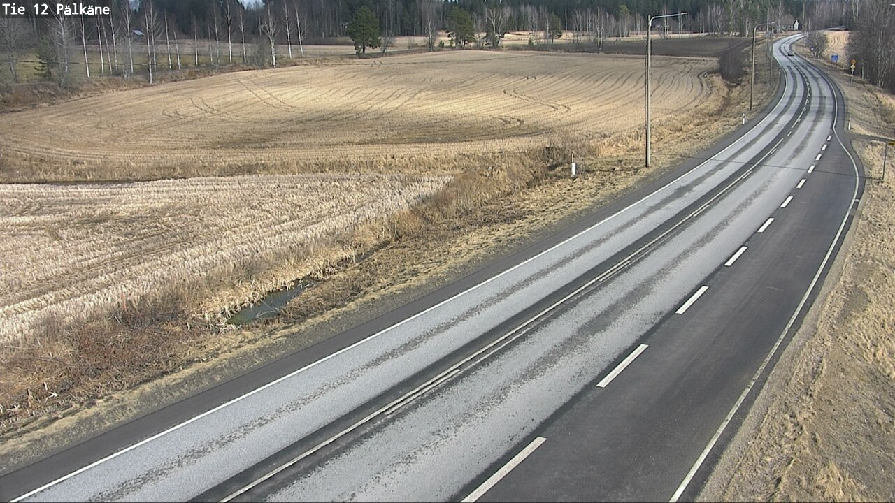 Weather Camera Image Väg 12 Pälkäne, Pälkäne, Pirkanmaa