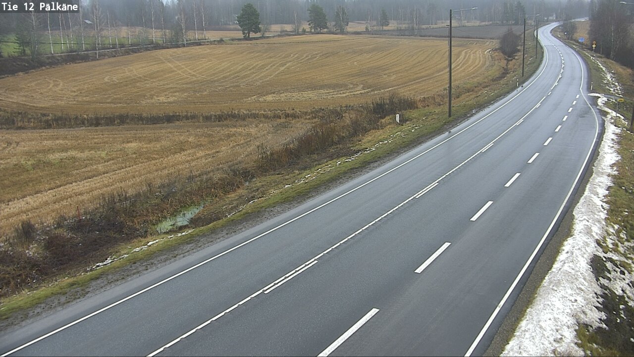 Weather Camera Image Väg 12 Pälkäne, Pälkäne, Pirkanmaa