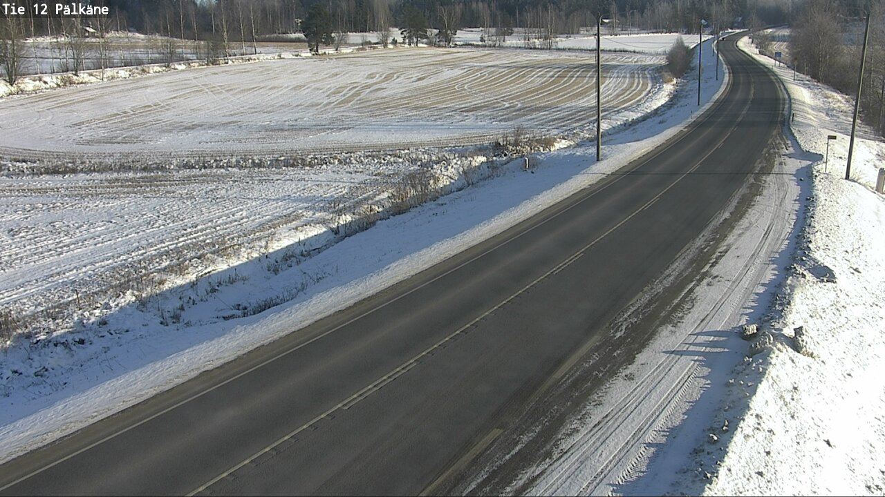 Weather Camera Image Väg 12 Pälkäne, Pälkäne, Pirkanmaa