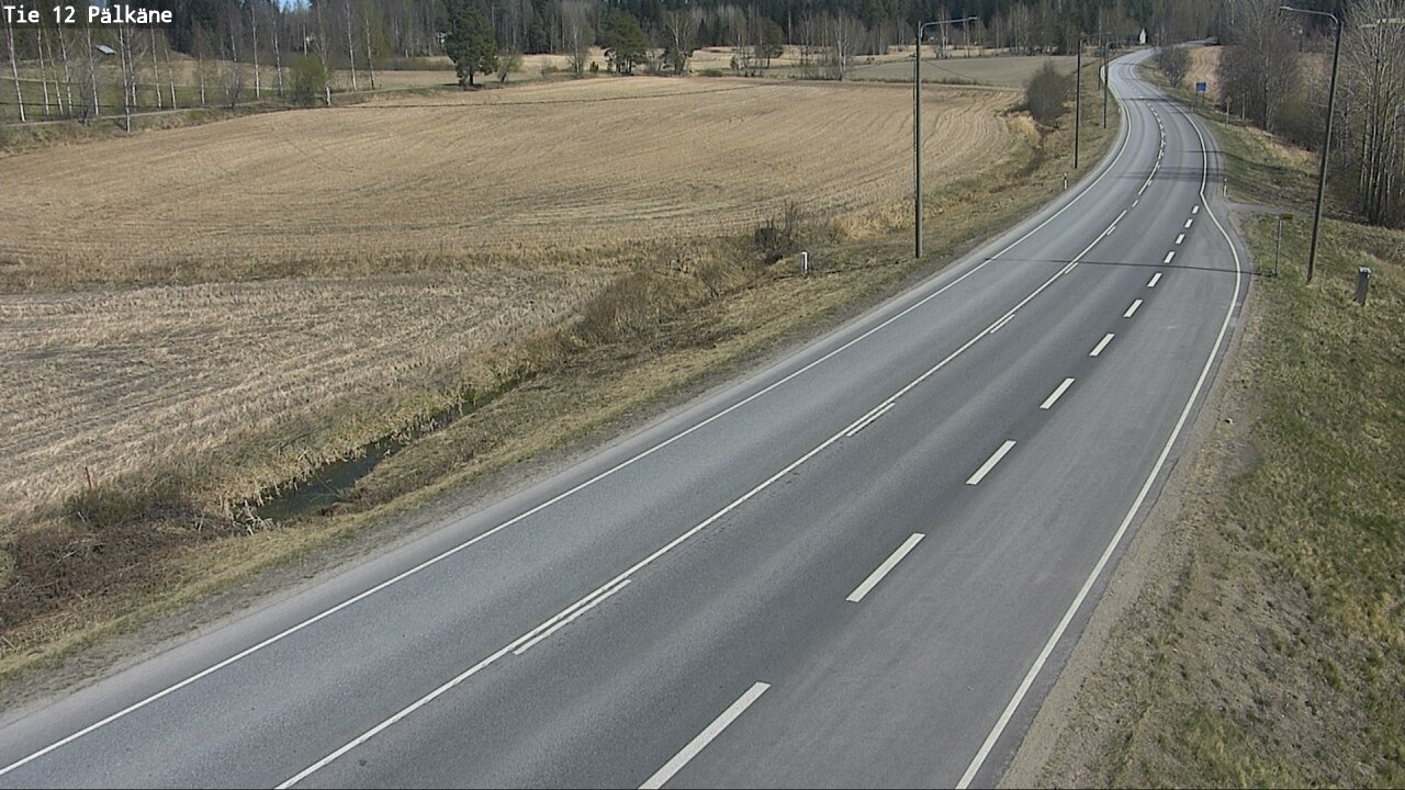 Weather Camera Image Road 12 Pälkäne, Pälkäne, Pirkanmaa