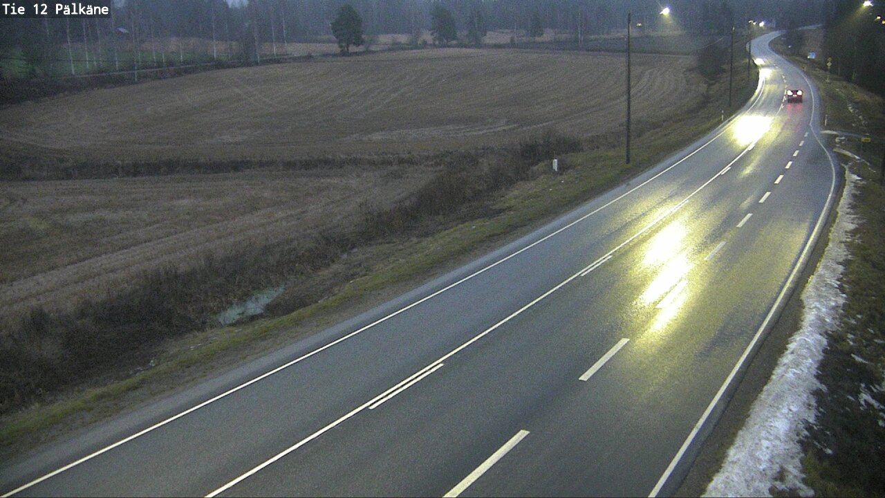 Weather Camera Image Väg 12 Pälkäne, Pälkäne, Pirkanmaa