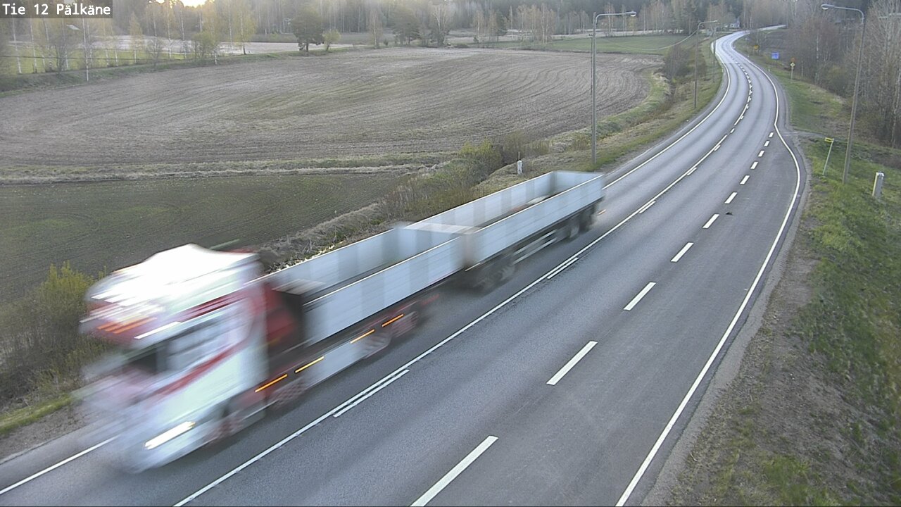 Weather Camera Image Road 12 Pälkäne, Pälkäne, Pirkanmaa
