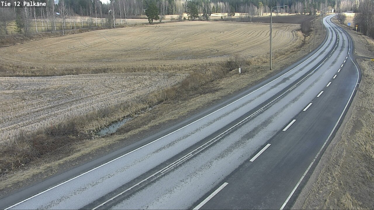 Weather Camera Image Väg 12 Pälkäne, Pälkäne, Pirkanmaa