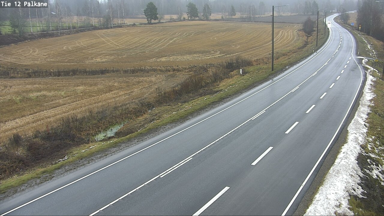 Weather Camera Image Väg 12 Pälkäne, Pälkäne, Pirkanmaa
