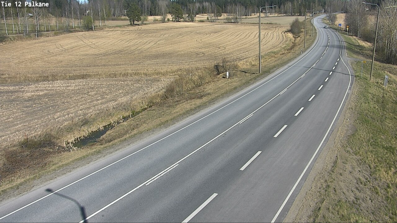 Weather Camera Image Road 12 Pälkäne, Pälkäne, Pirkanmaa