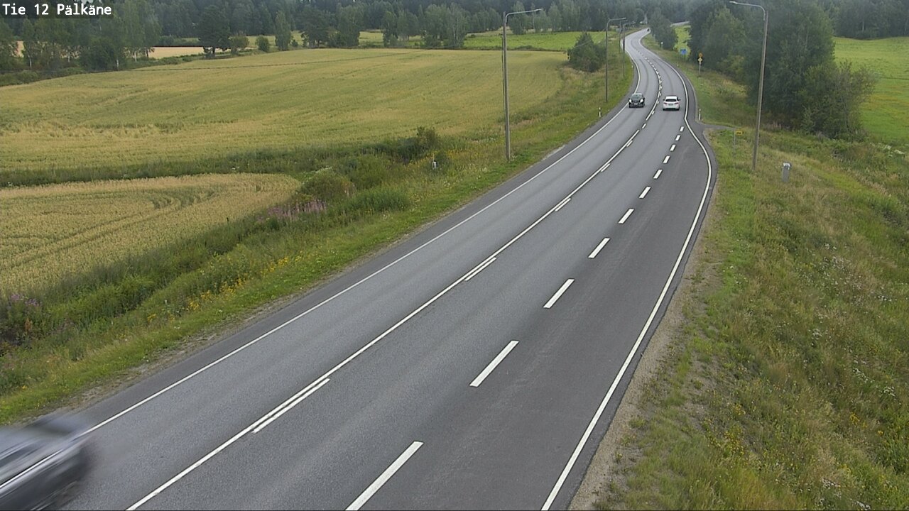 Weather Camera Image Väg 12 Pälkäne, Pälkäne, Pirkanmaa