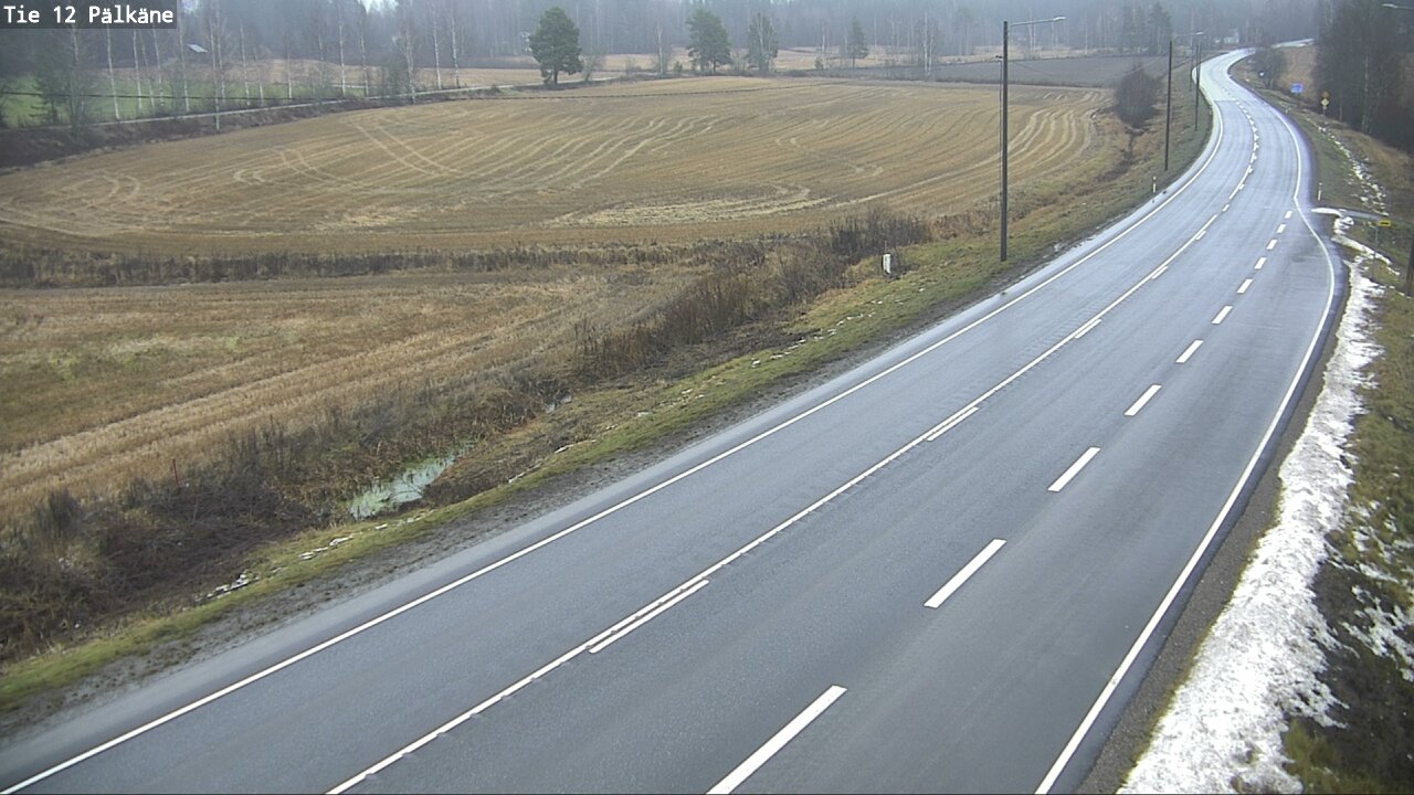 Weather Camera Image Väg 12 Pälkäne, Pälkäne, Pirkanmaa