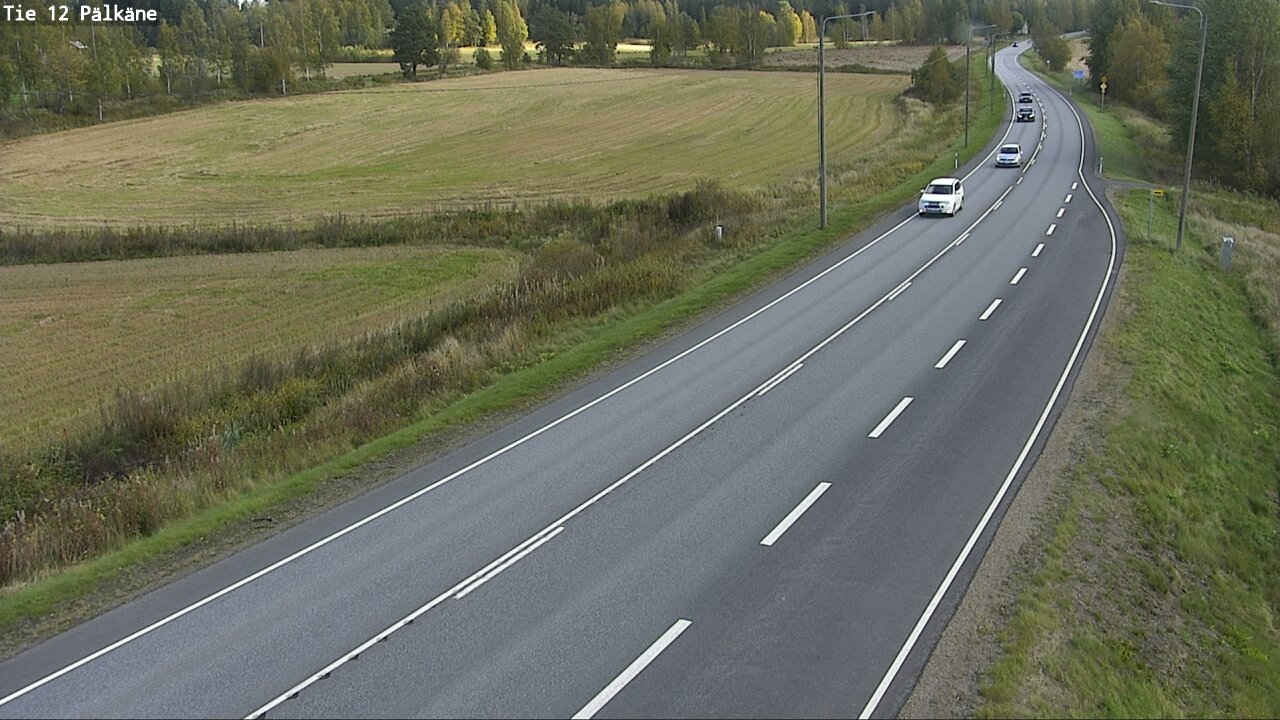 Weather Camera Image Väg 12 Pälkäne, Pälkäne, Pirkanmaa