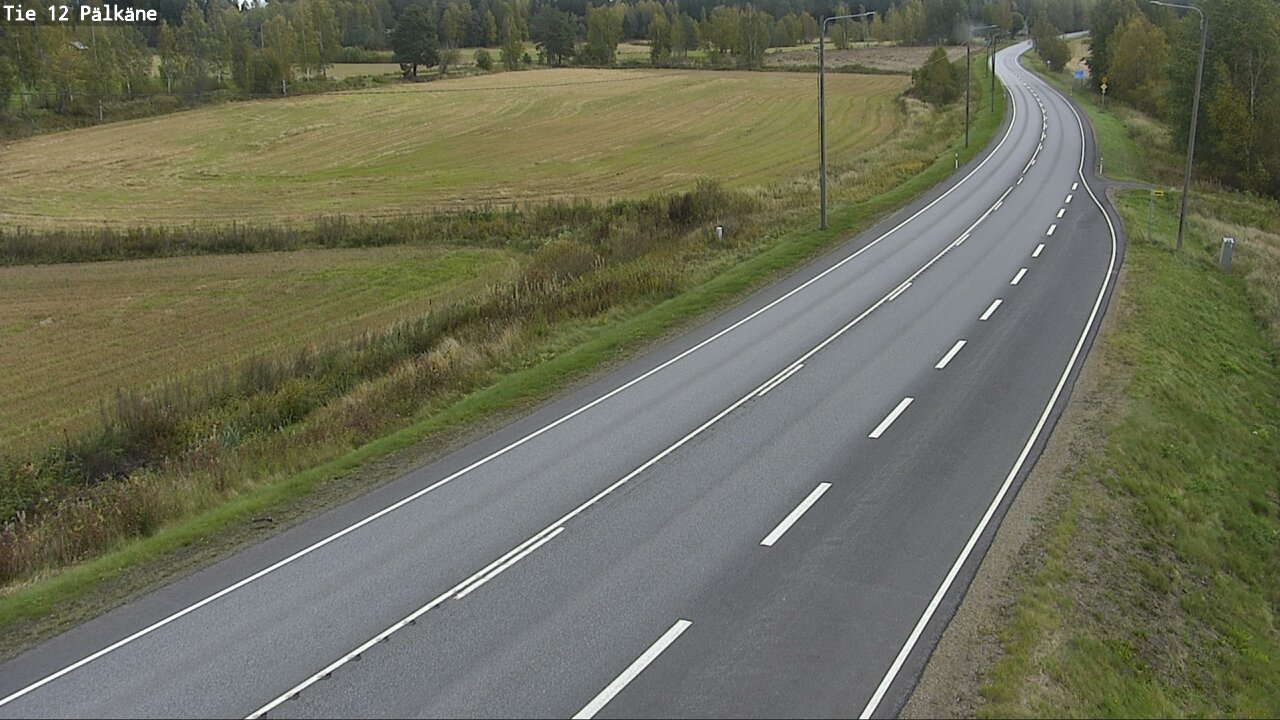Weather Camera Image Väg 12 Pälkäne, Pälkäne, Pirkanmaa