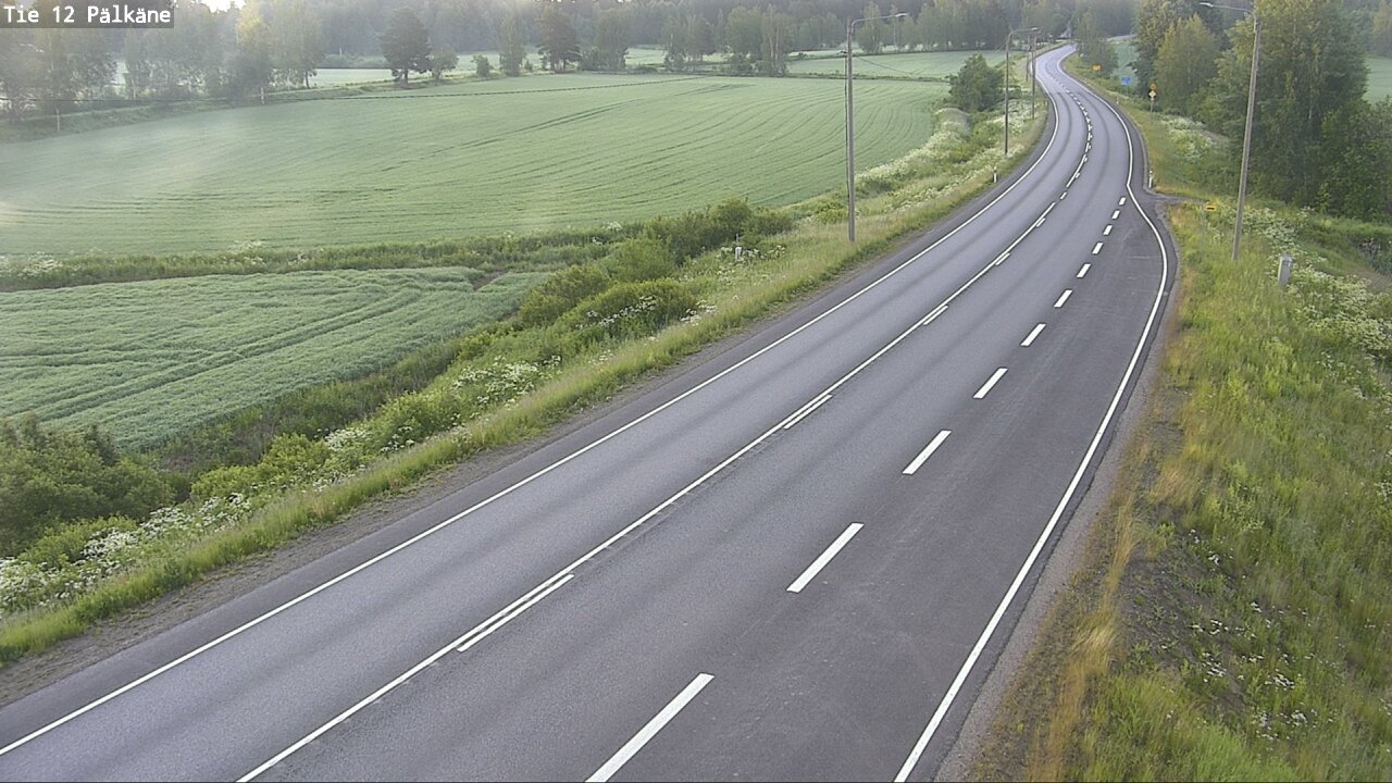 Weather Camera Image Road 12 Pälkäne, Pälkäne, Pirkanmaa