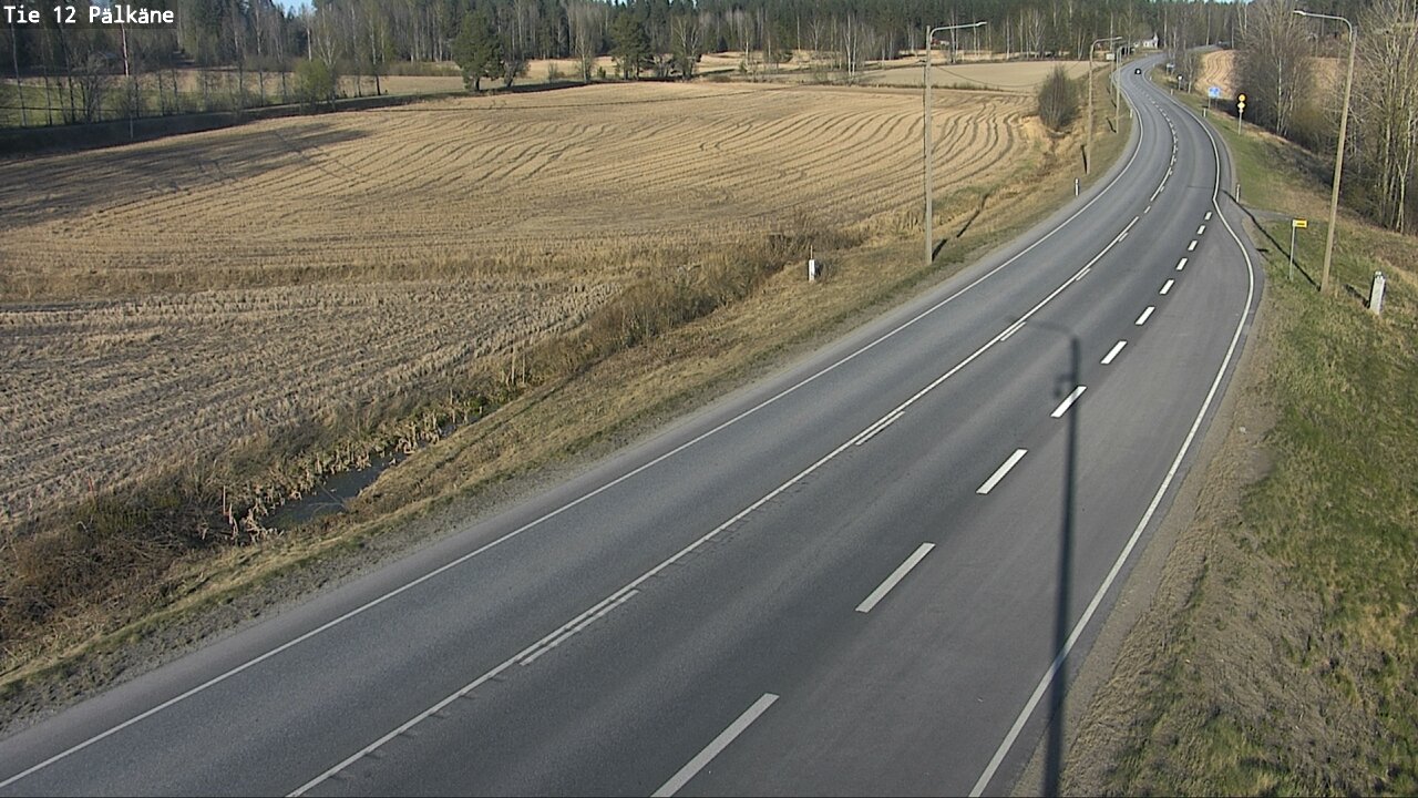 Weather Camera Image Road 12 Pälkäne, Pälkäne, Pirkanmaa
