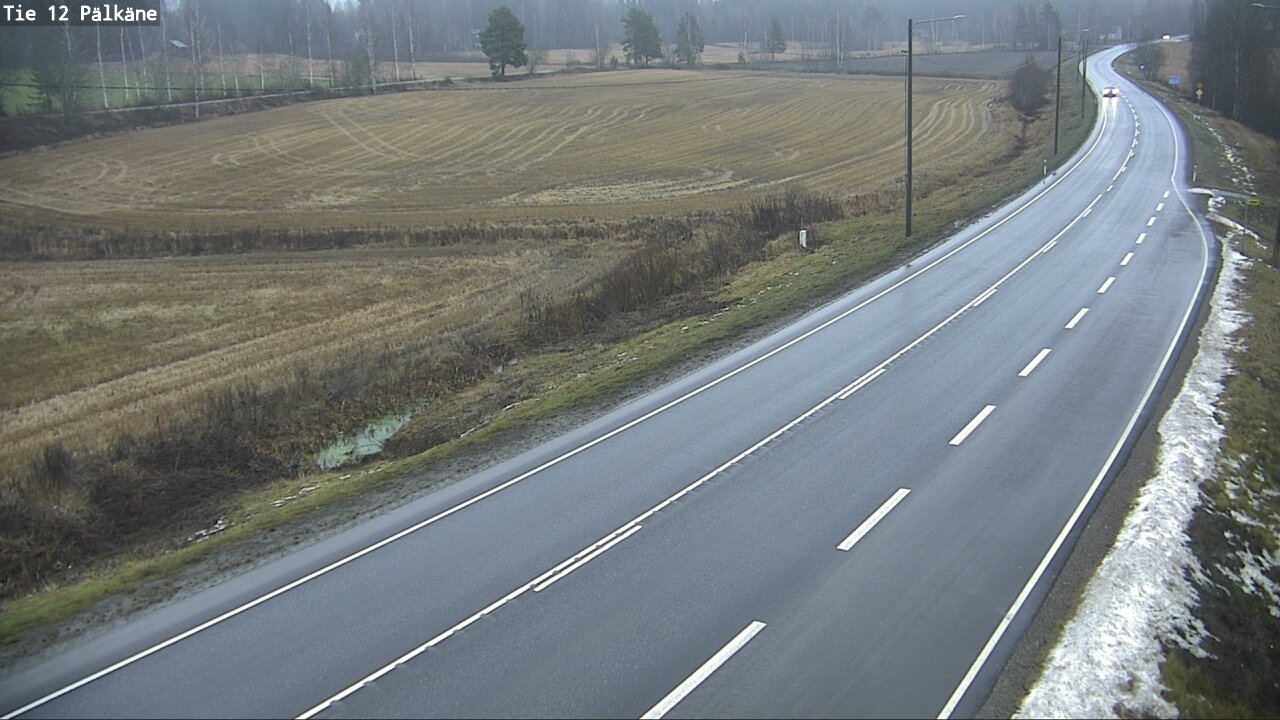 Weather Camera Image Väg 12 Pälkäne, Pälkäne, Pirkanmaa