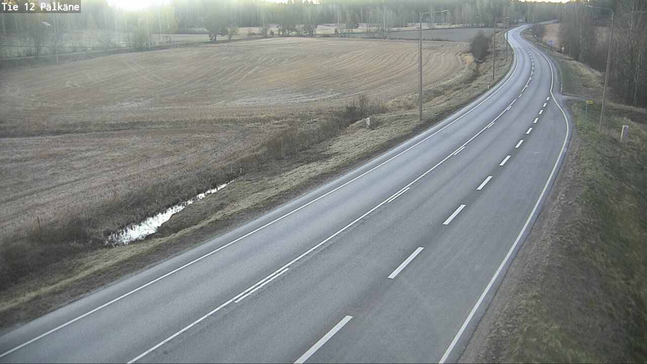Weather Camera Image Road 12 Pälkäne, Pälkäne, Pirkanmaa