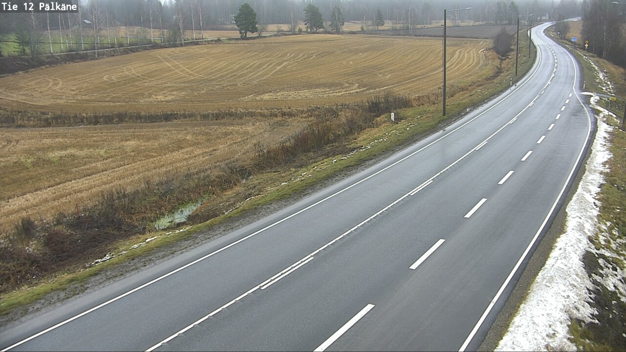Weather Camera Image Väg 12 Pälkäne, Pälkäne, Pirkanmaa