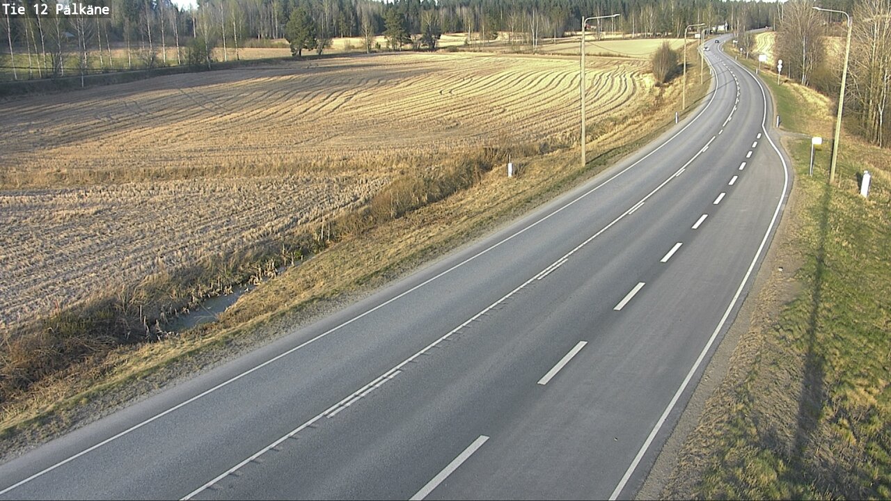 Weather Camera Image Road 12 Pälkäne, Pälkäne, Pirkanmaa