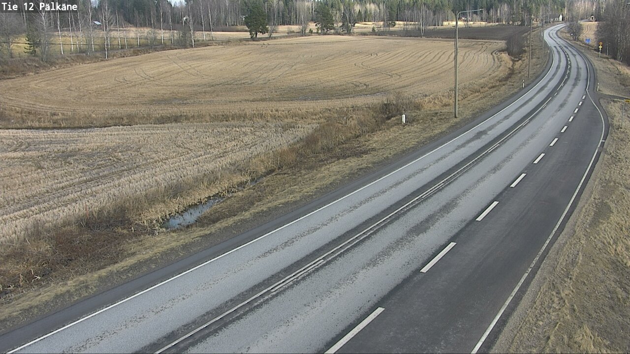 Weather Camera Image Väg 12 Pälkäne, Pälkäne, Pirkanmaa