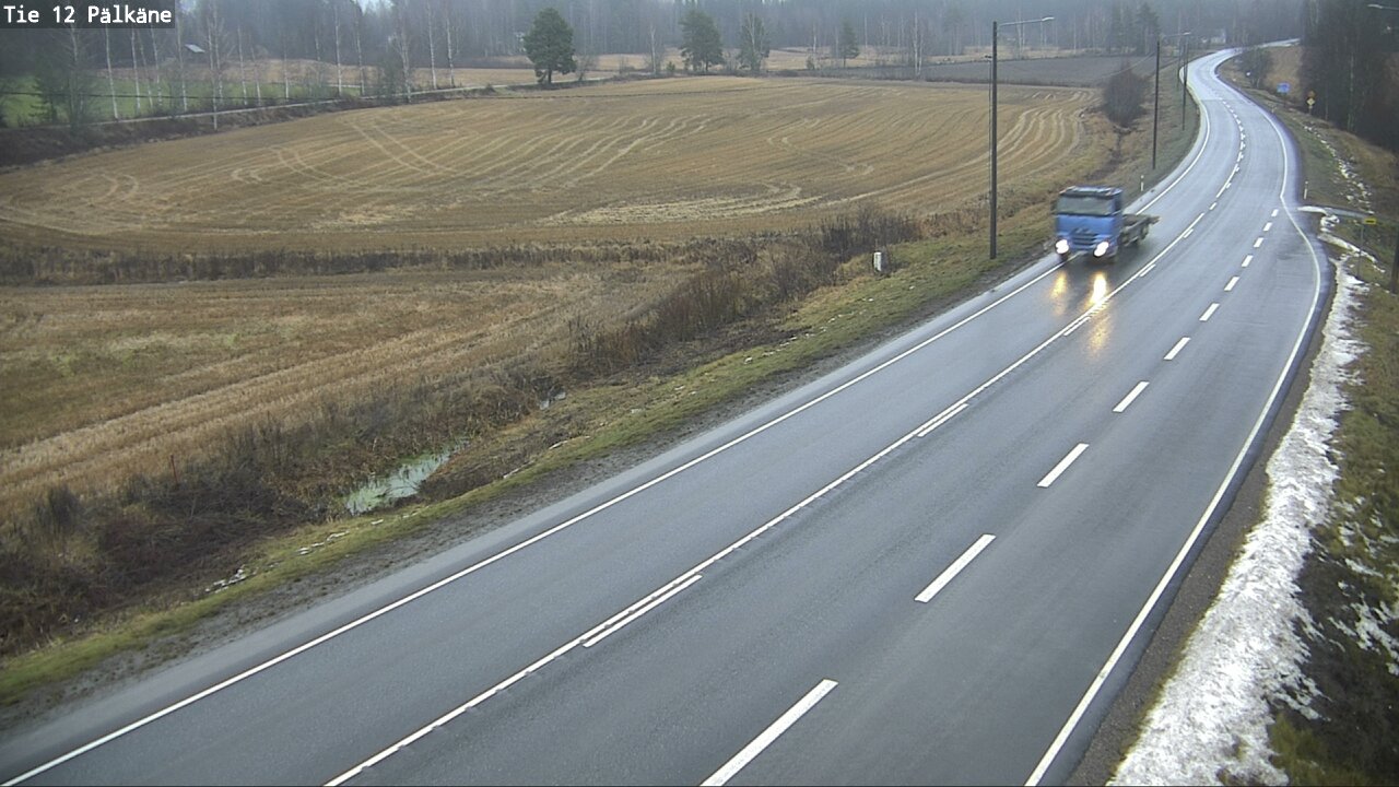 Weather Camera Image Väg 12 Pälkäne, Pälkäne, Pirkanmaa