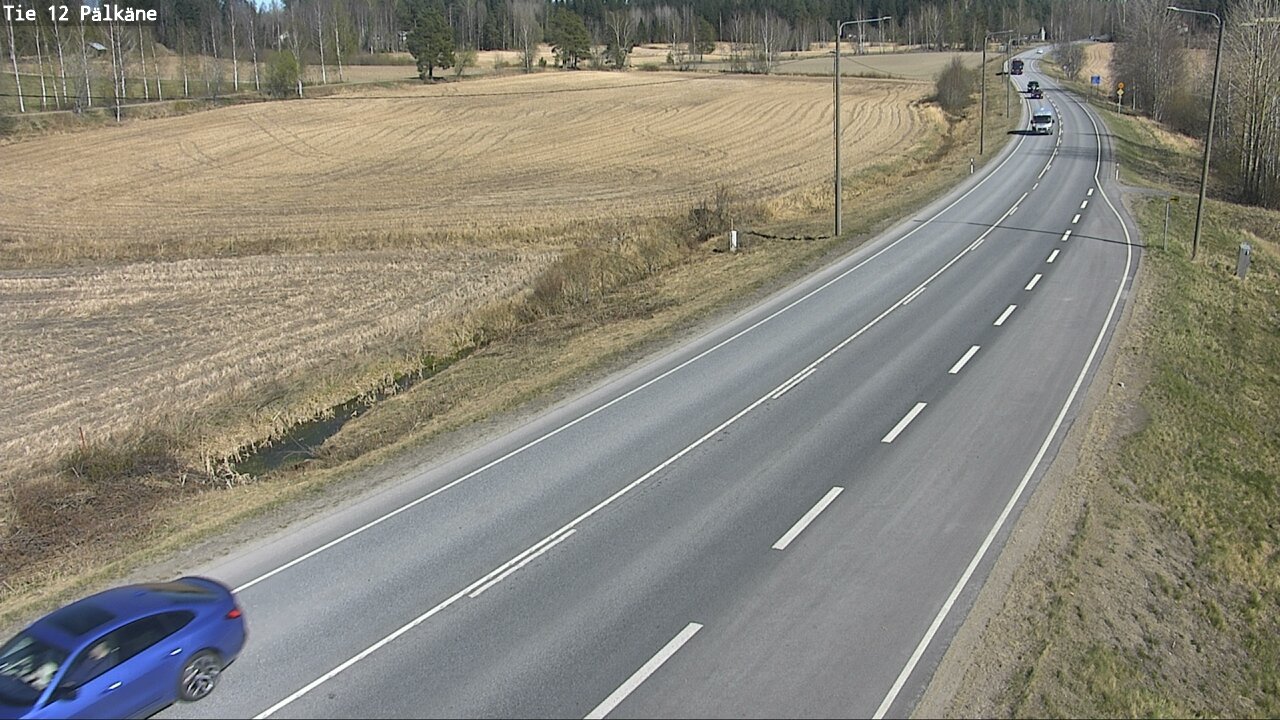 Weather Camera Image Road 12 Pälkäne, Pälkäne, Pirkanmaa