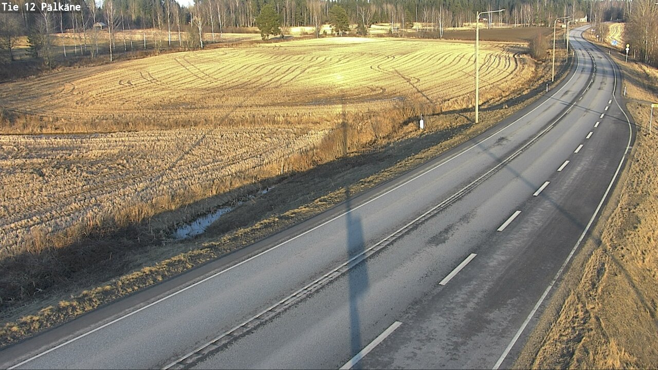 Weather Camera Image Väg 12 Pälkäne, Pälkäne, Pirkanmaa