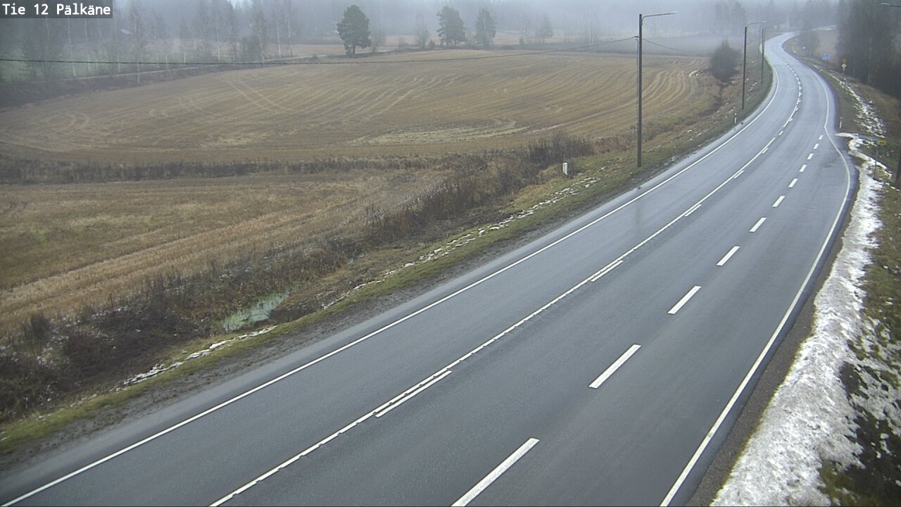 Weather Camera Image Väg 12 Pälkäne, Pälkäne, Pirkanmaa