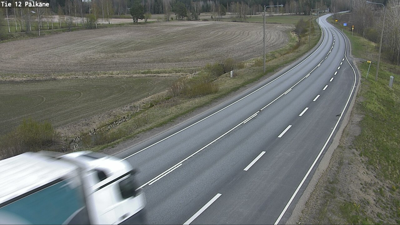 Weather Camera Image Väg 12 Pälkäne, Pälkäne, Pirkanmaa