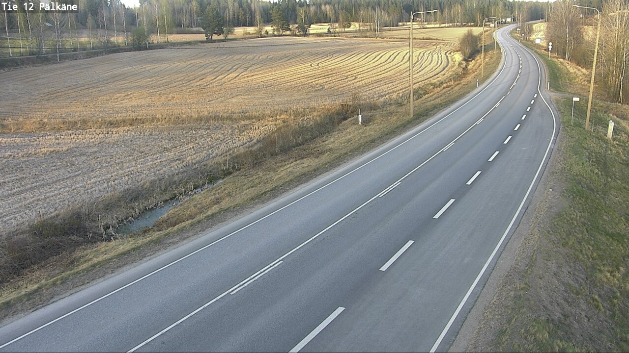 Weather Camera Image Road 12 Pälkäne, Pälkäne, Pirkanmaa