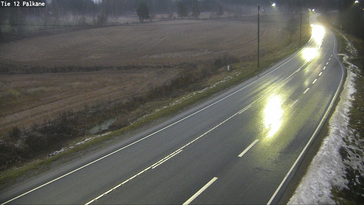 Weather Camera Image Väg 12 Pälkäne, Pälkäne, Pirkanmaa