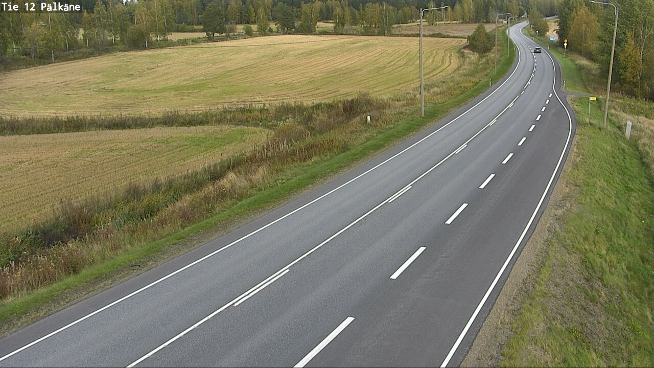 Weather Camera Image Väg 12 Pälkäne, Pälkäne, Pirkanmaa