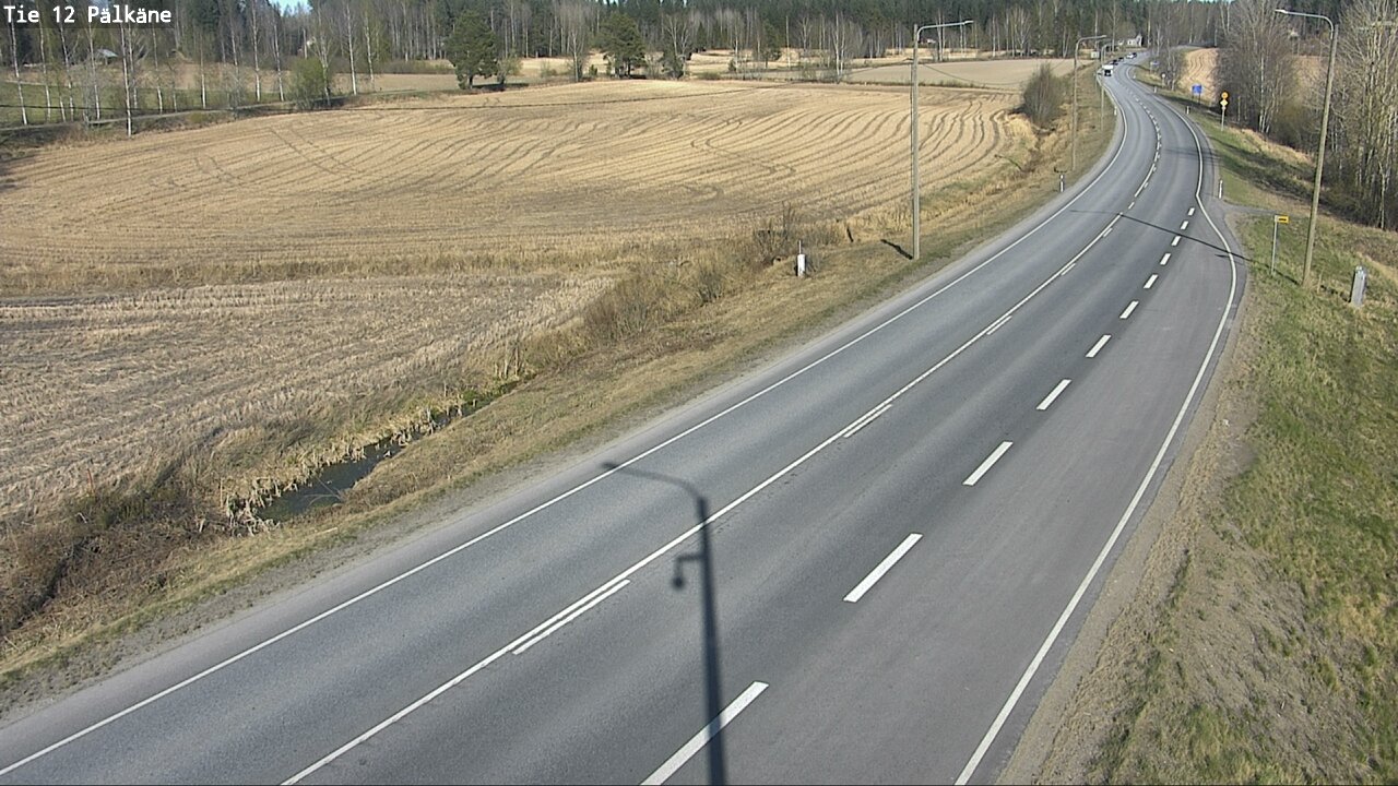 Weather Camera Image Road 12 Pälkäne, Pälkäne, Pirkanmaa