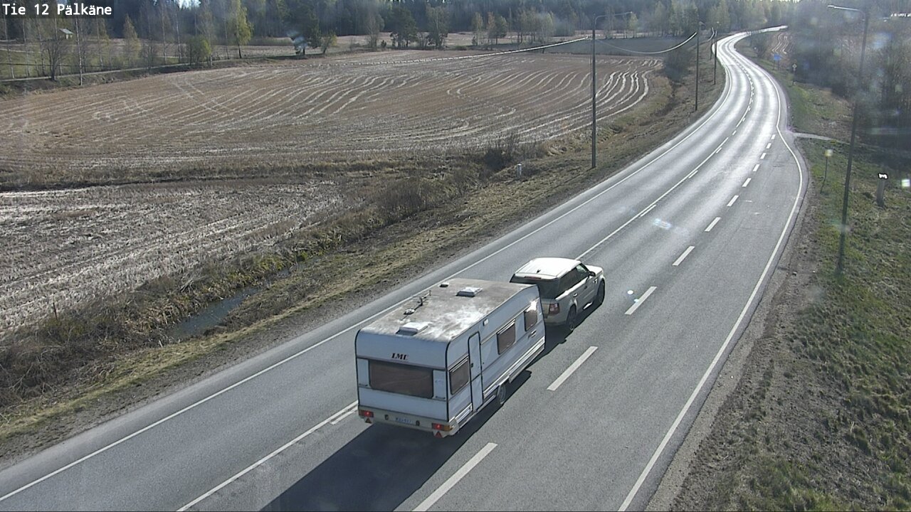 Weather Camera Image Road 12 Pälkäne, Pälkäne, Pirkanmaa