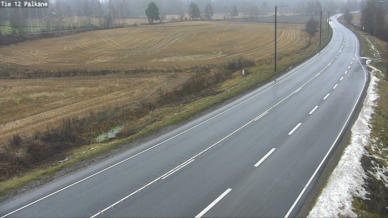 Weather Camera Image Väg 12 Pälkäne, Pälkäne, Pirkanmaa