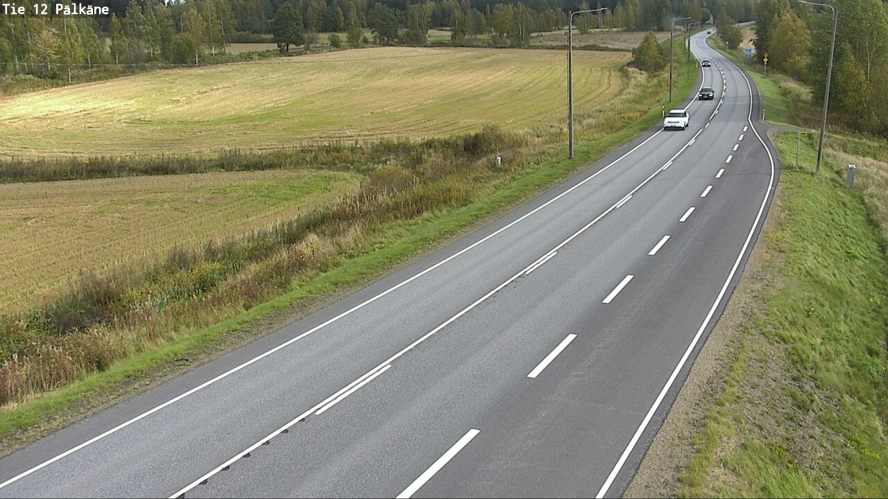 Weather Camera Image Väg 12 Pälkäne, Pälkäne, Pirkanmaa