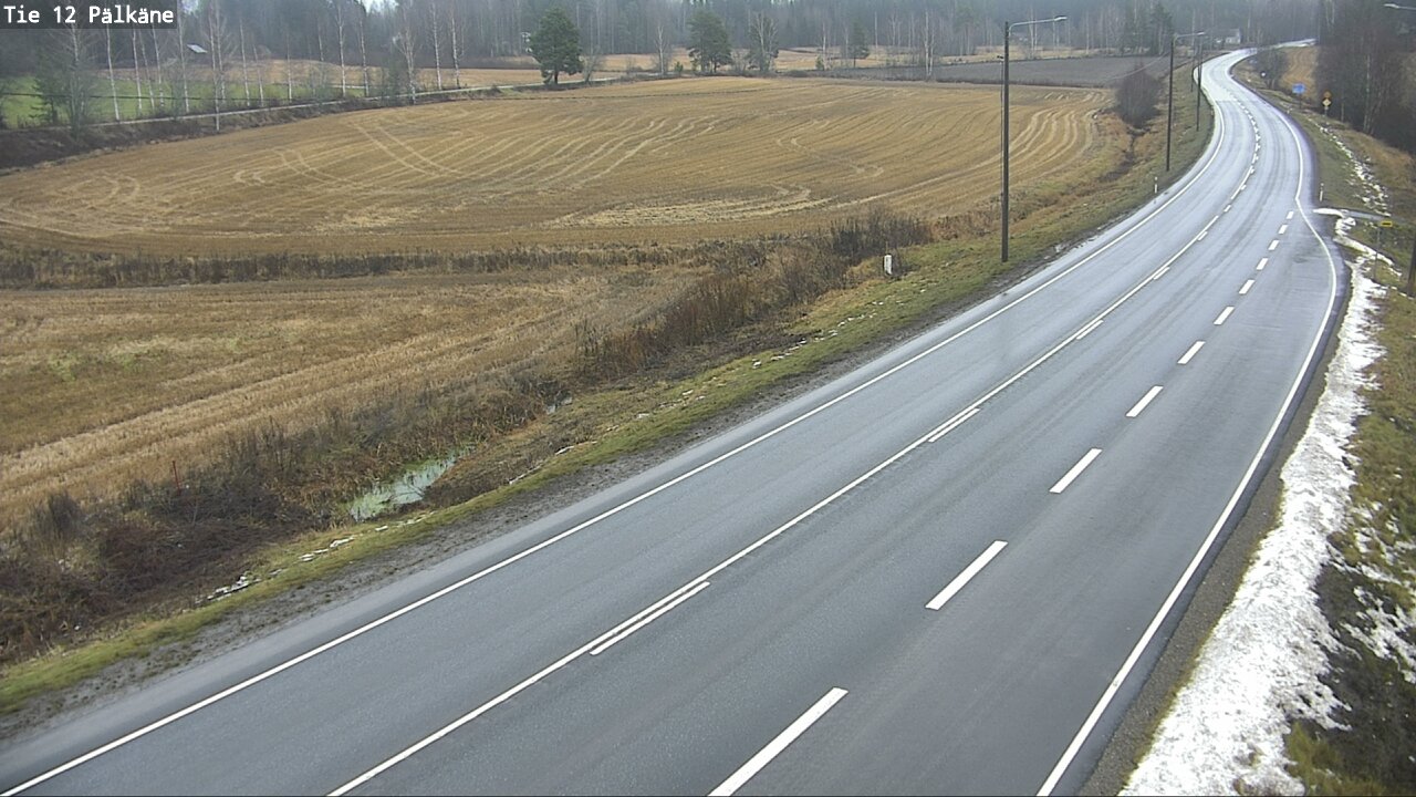 Weather Camera Image Väg 12 Pälkäne, Pälkäne, Pirkanmaa