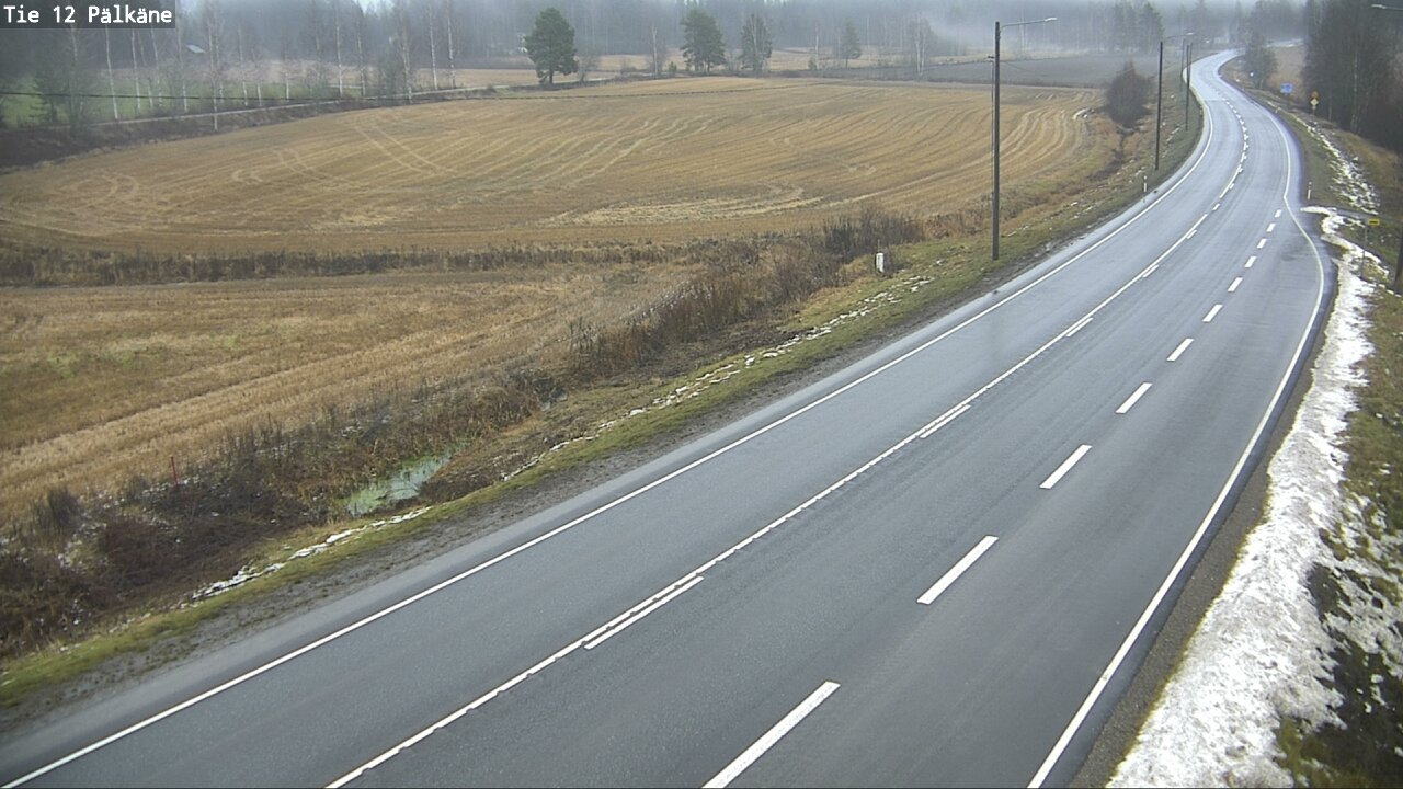 Weather Camera Image Väg 12 Pälkäne, Pälkäne, Pirkanmaa