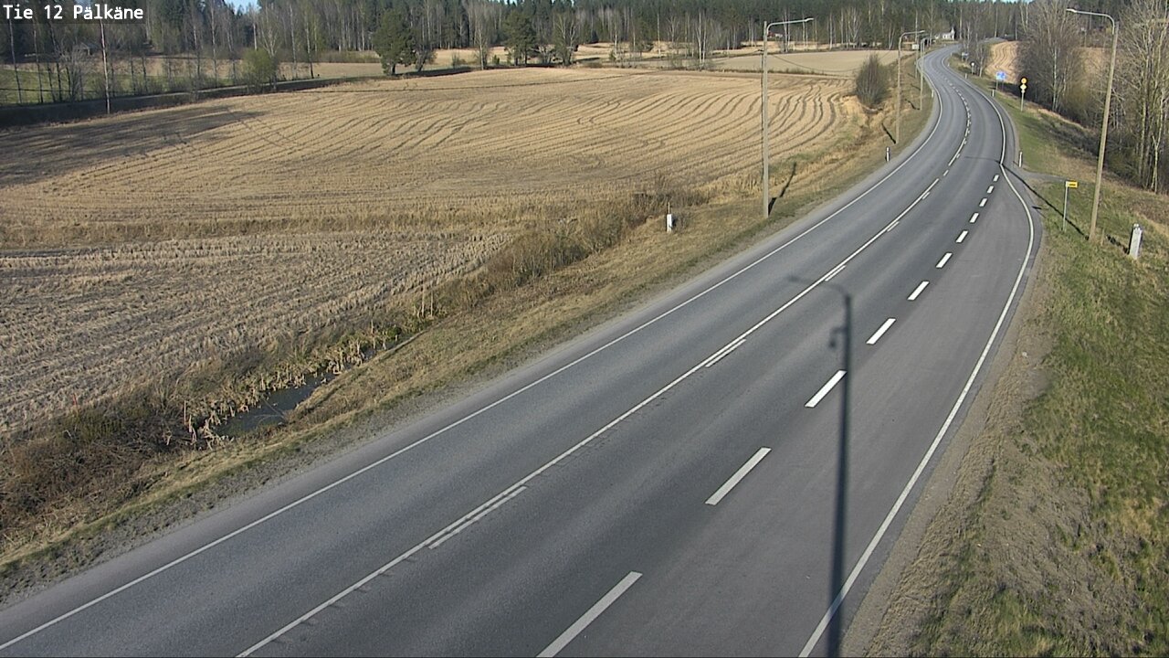 Weather Camera Image Road 12 Pälkäne, Pälkäne, Pirkanmaa