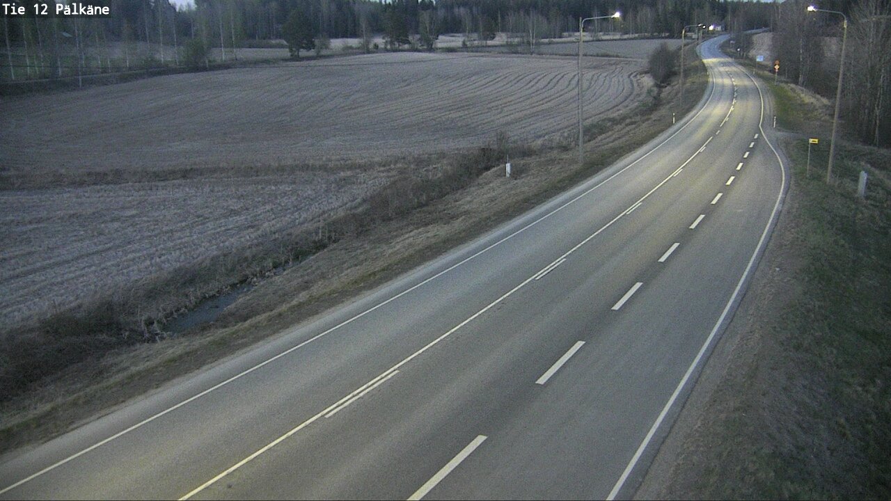 Weather Camera Image Road 12 Pälkäne, Pälkäne, Pirkanmaa