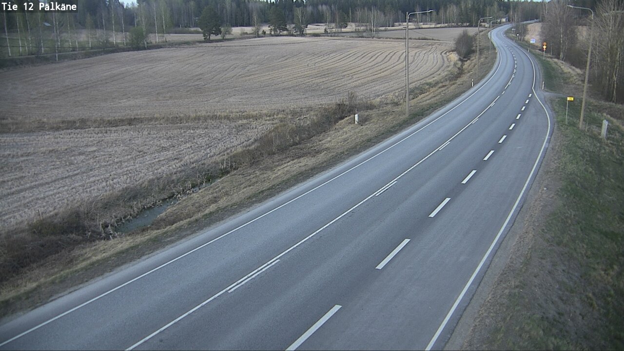 Weather Camera Image Road 12 Pälkäne, Pälkäne, Pirkanmaa