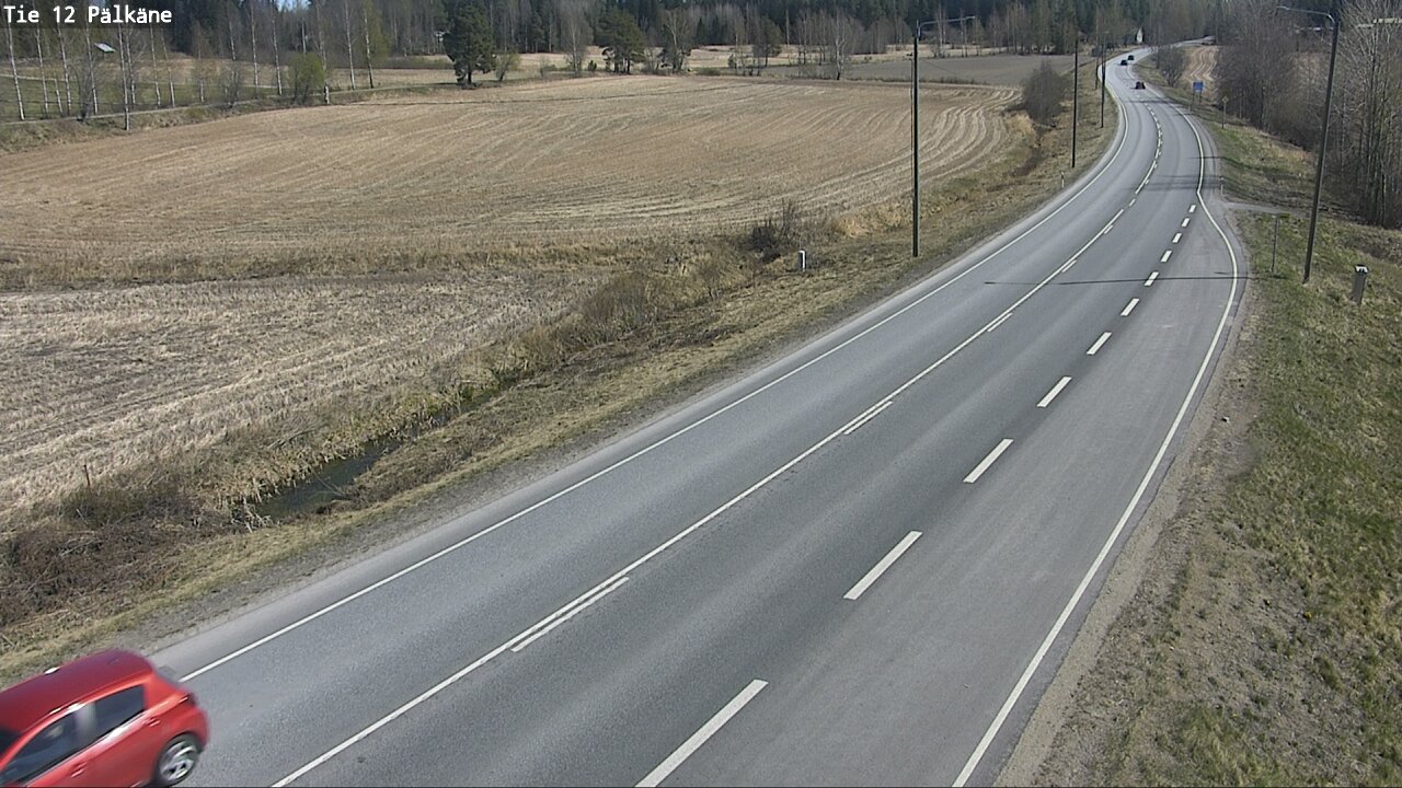 Weather Camera Image Road 12 Pälkäne, Pälkäne, Pirkanmaa